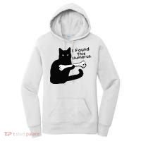 Pun Joke I Found This Humerus Humorous Cat Lover Women's Hoodie thumb 0