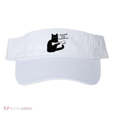 Pun Joke I Found This Humerus Humorous Cat Lover Visor