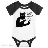 Pun Joke I Found This Humerus Humorous Cat Lover Infant Baby Jersey Bodysuit thumb 0