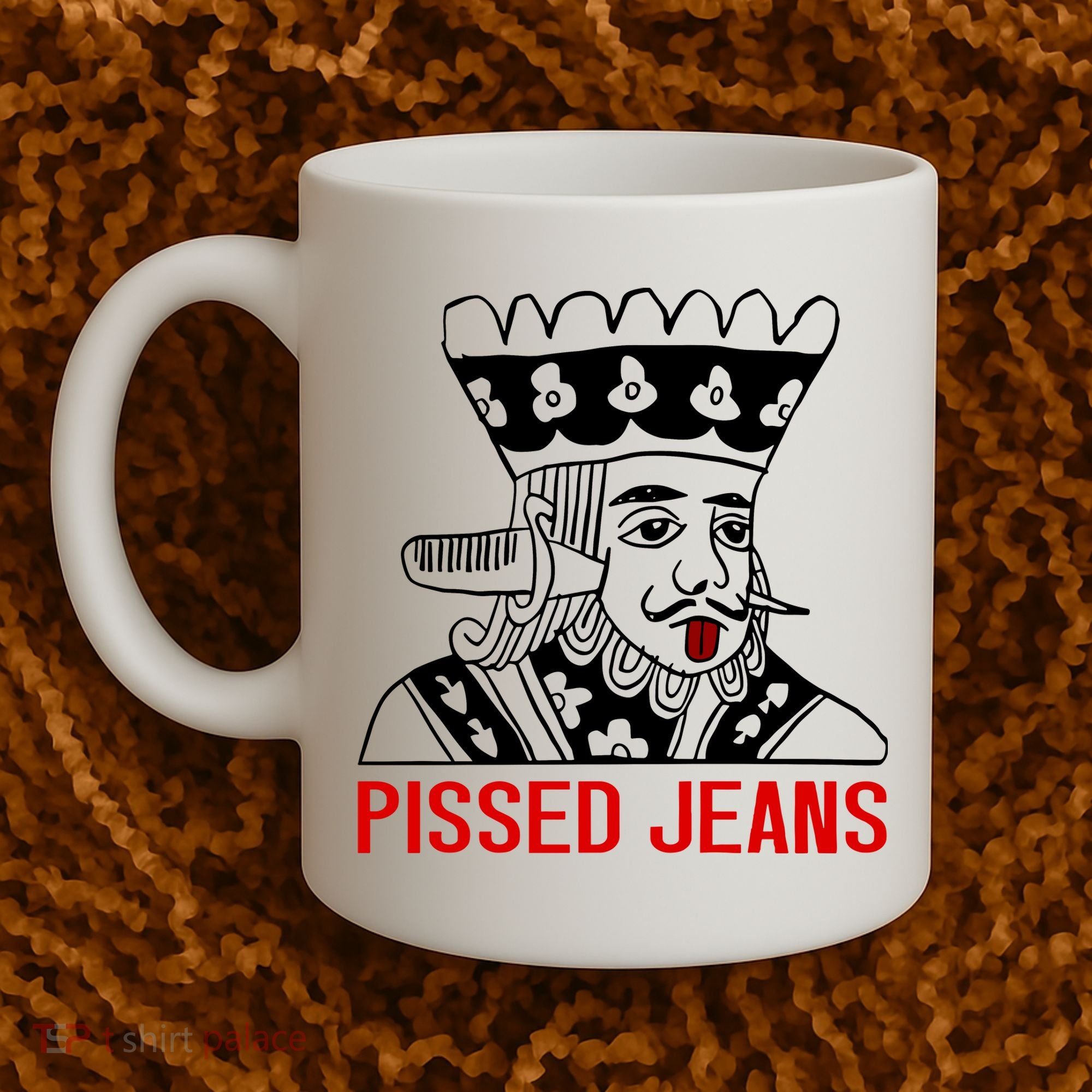 Pissed Jeans Impaled King Coffee Mug