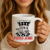 Pissed Jeans Impaled King Coffee Mug thumb 3