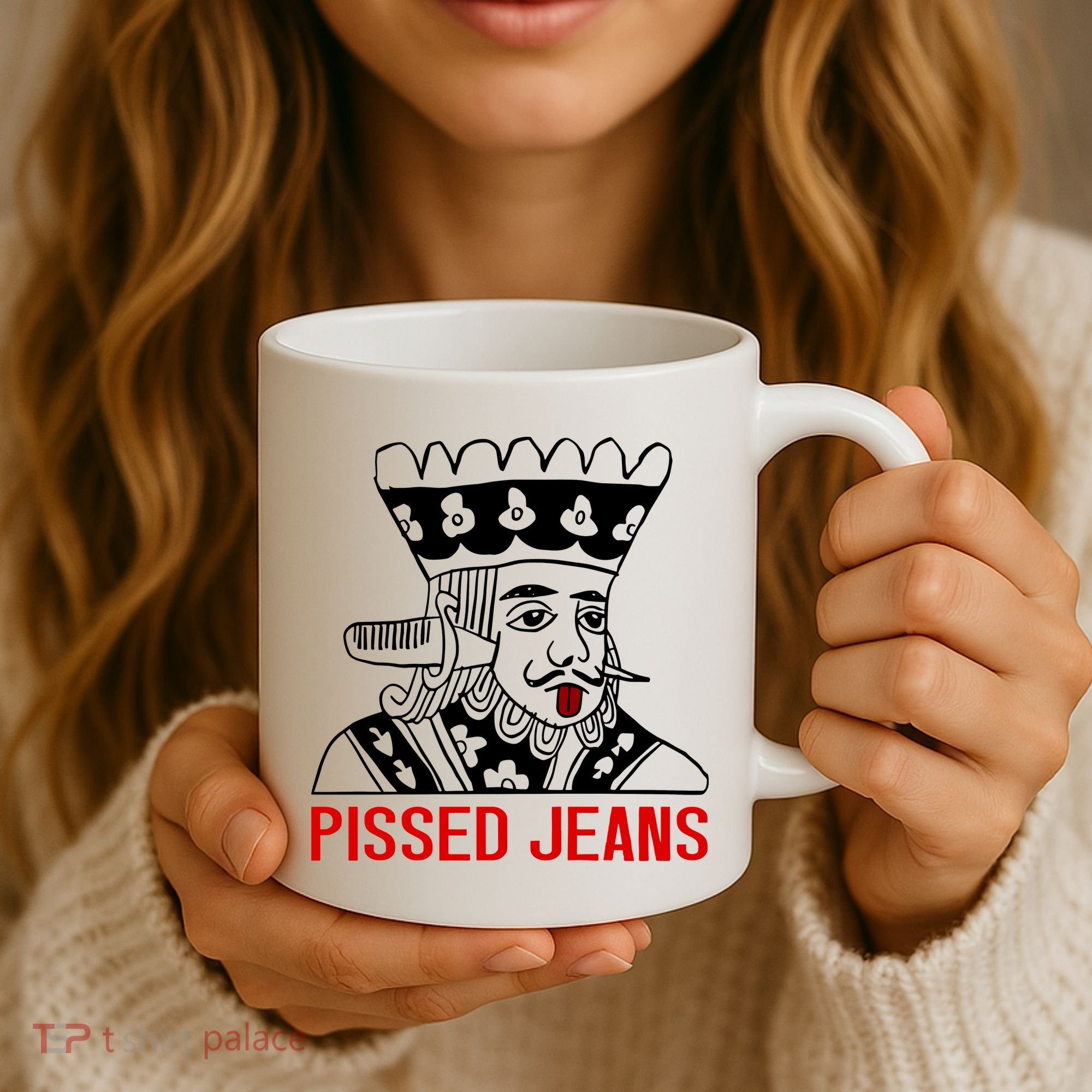 Pissed Jeans Impaled King Coffee Mug