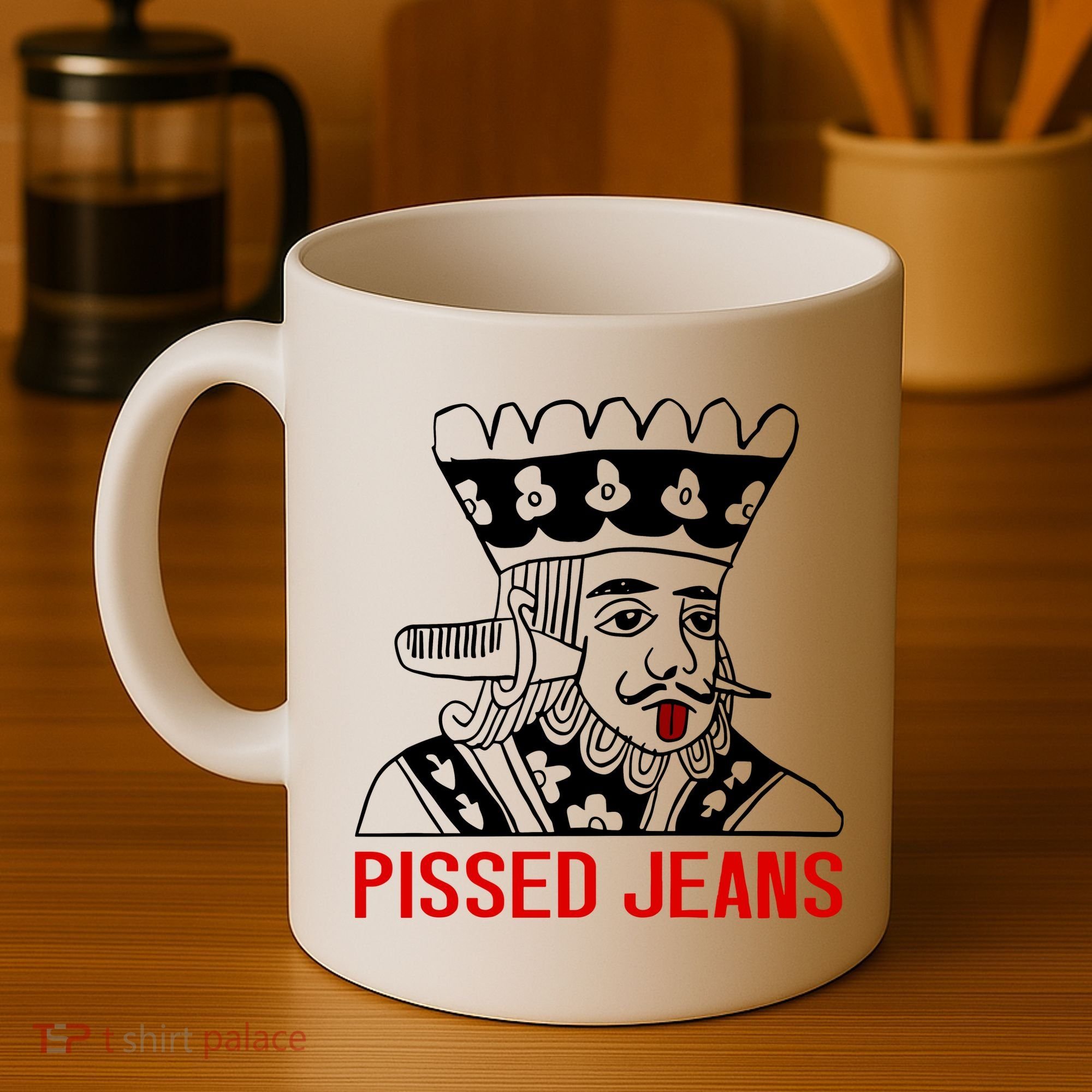 Pissed Jeans Impaled King Coffee Mug