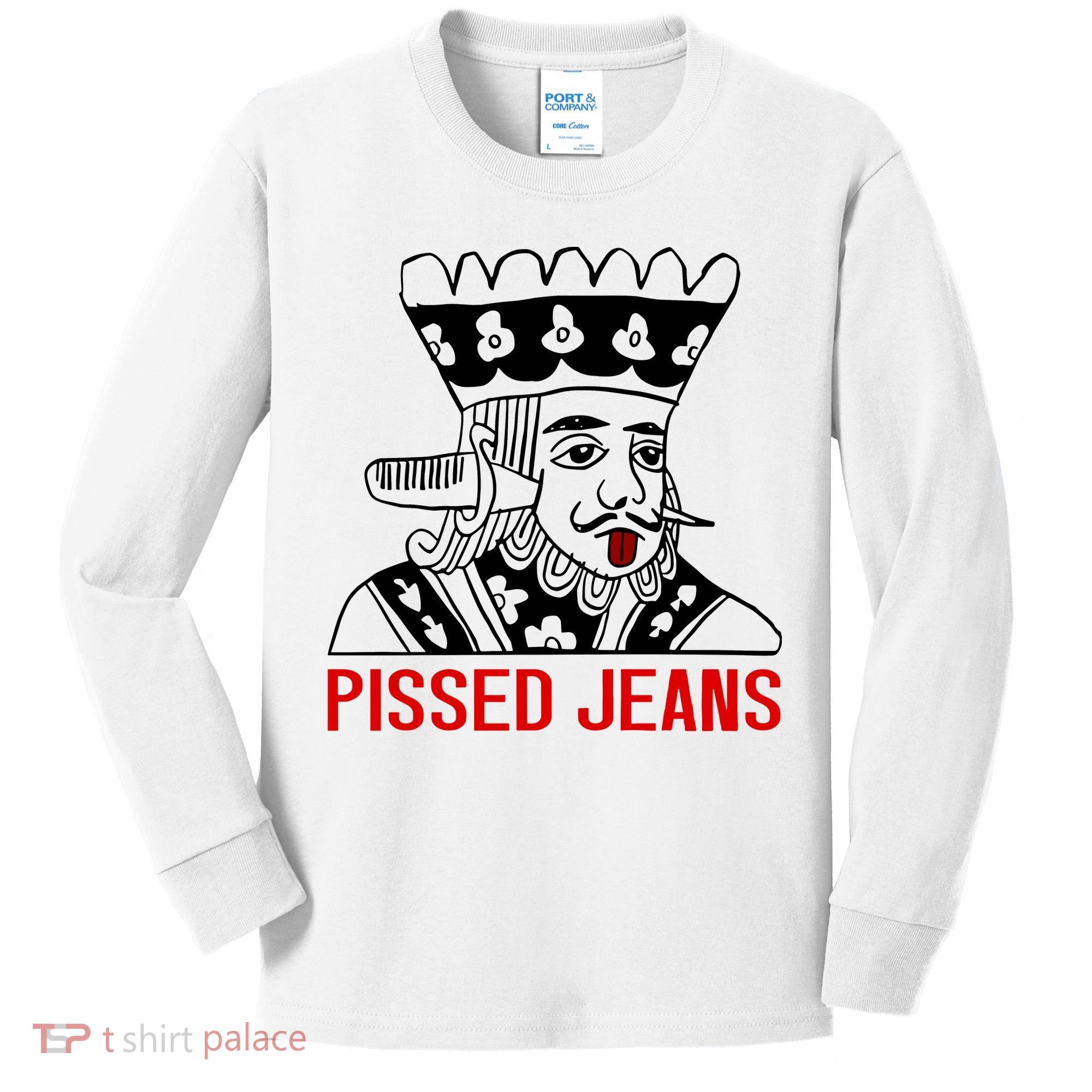 Pissed Jeans Impaled King Kids Long Sleeve Shirt