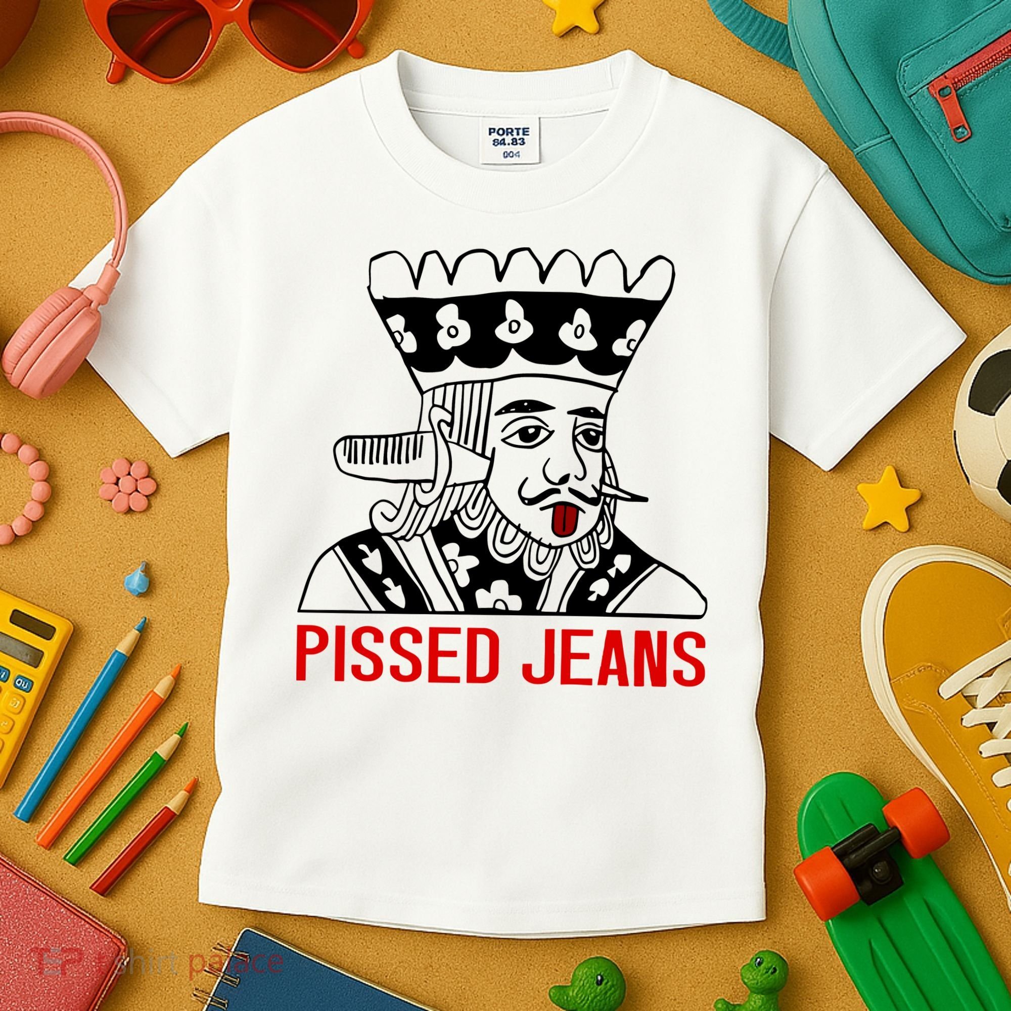 Pissed Jeans Impaled King Kids T-Shirt