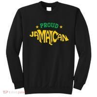 Proud Jamaican Jamaica Flag Map Souvenir Jamaican Sweatshirt thumb 0