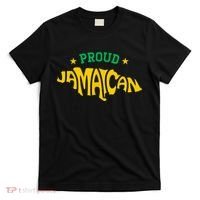 Proud Jamaican Jamaica Flag Map Souvenir Jamaican T-Shirt thumb 0