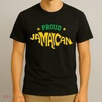 Proud Jamaican Jamaica Flag Map Souvenir Jamaican T-Shirt thumb 3