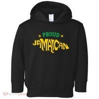 Proud Jamaican Jamaica Flag Map Souvenir Jamaican Toddler Hoodie thumb 0