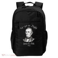 President James K Polk 1844 Campaign Slogan Backpack thumb 0