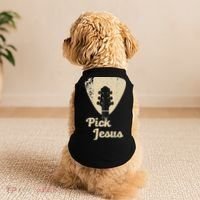 Pick Jesus Music Pastor Pastor Easter Gift Doggie Tank thumb 2