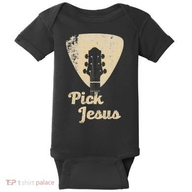 Pick Jesus Music Pastor Pastor Easter Gift Baby Bodysuit