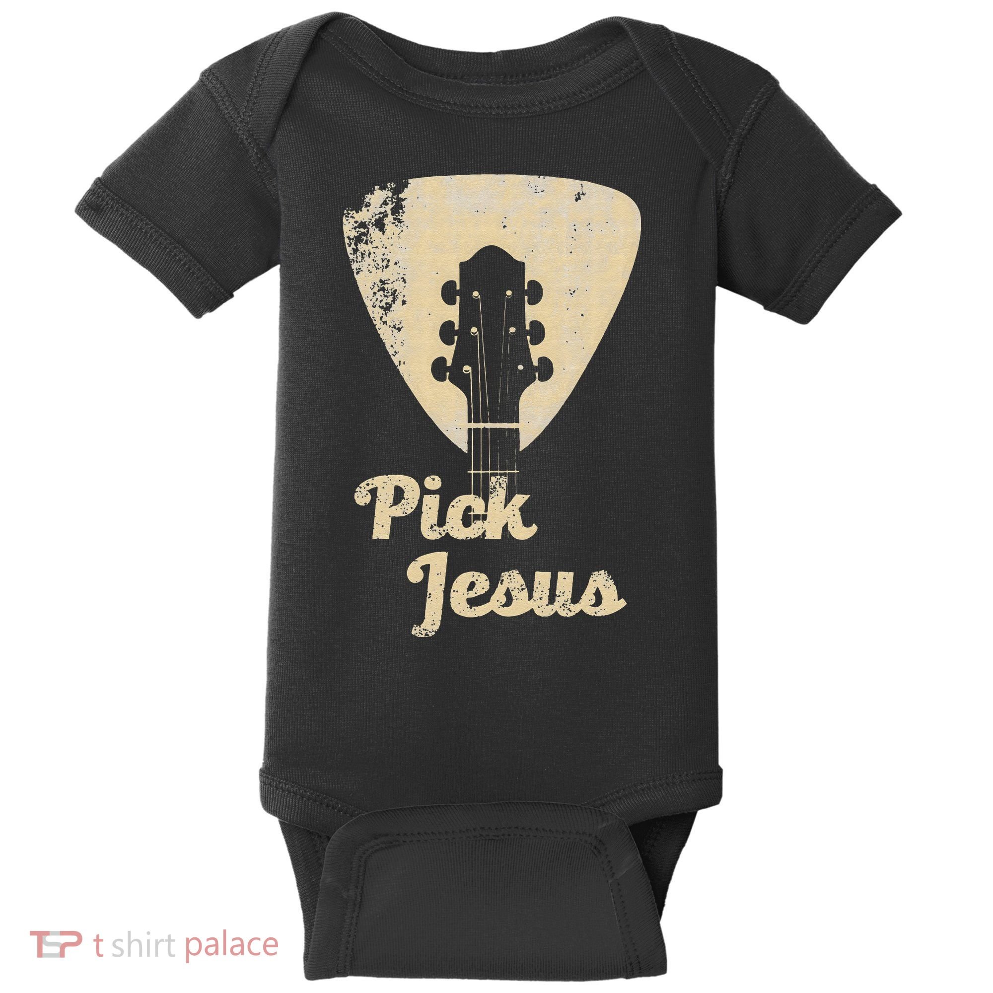 Pick Jesus Music Pastor Pastor Easter Gift Baby Bodysuit