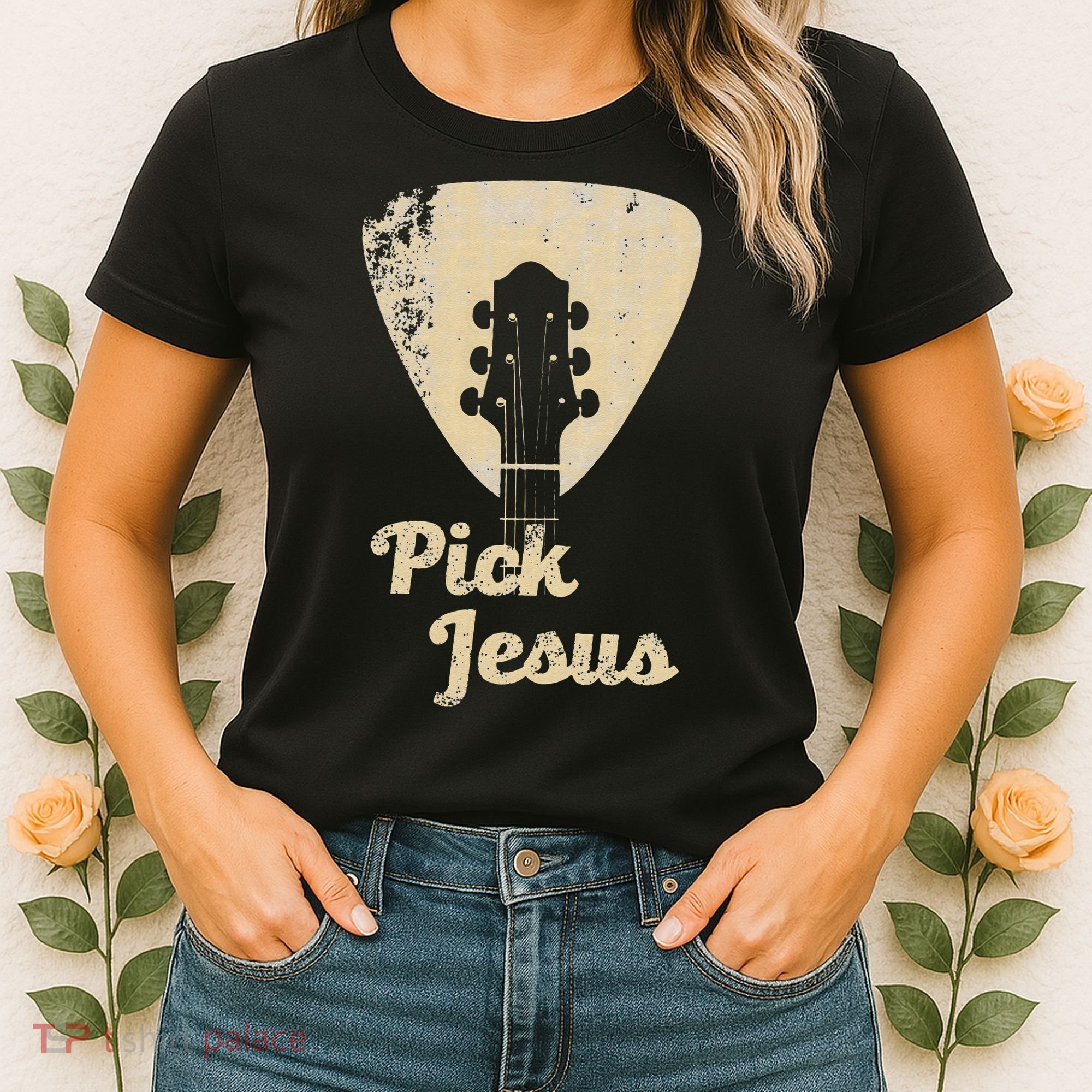 Pick Jesus Music Pastor Pastor Easter Gift Women's T-Shirt