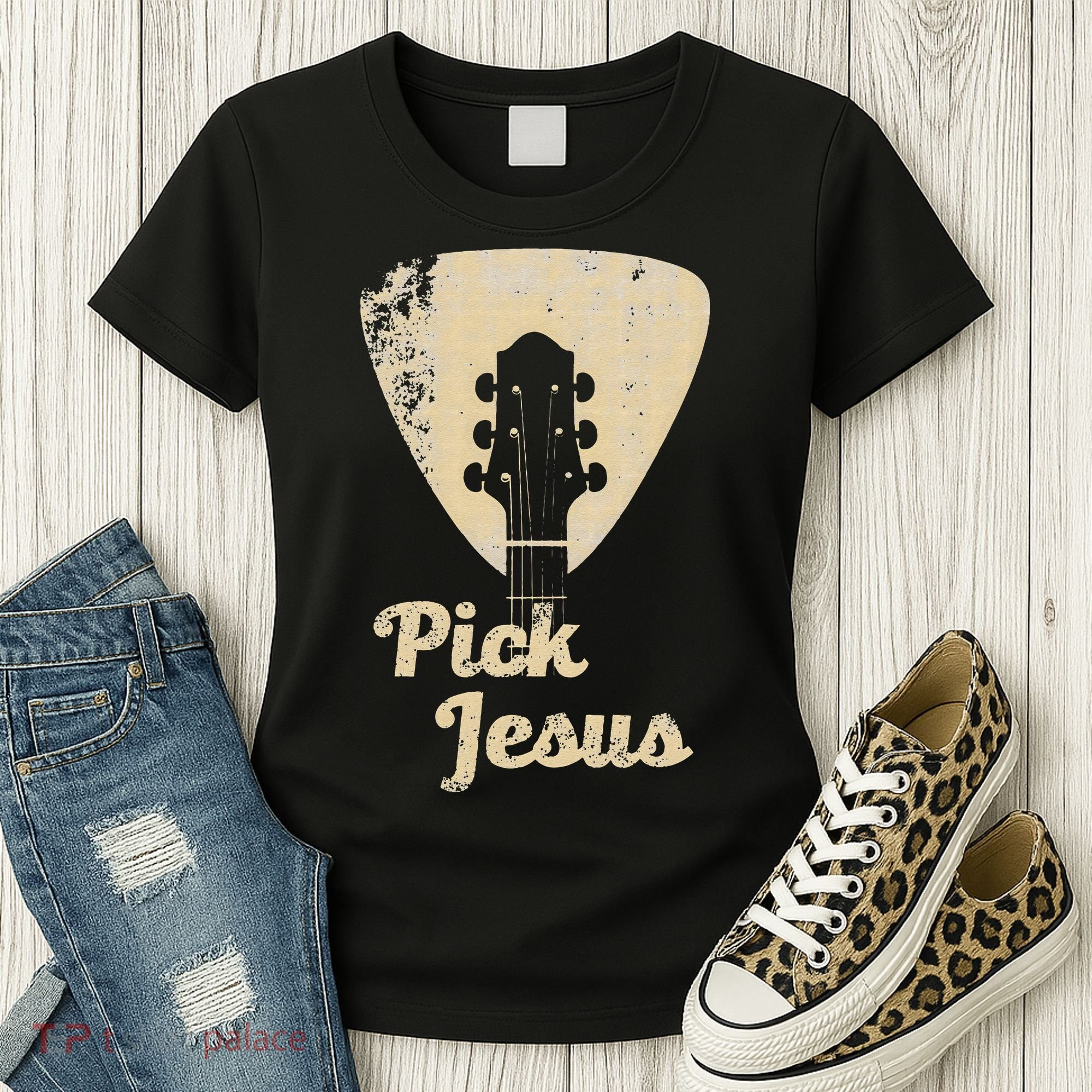 Pick Jesus Music Pastor Pastor Easter Gift Women's T-Shirt