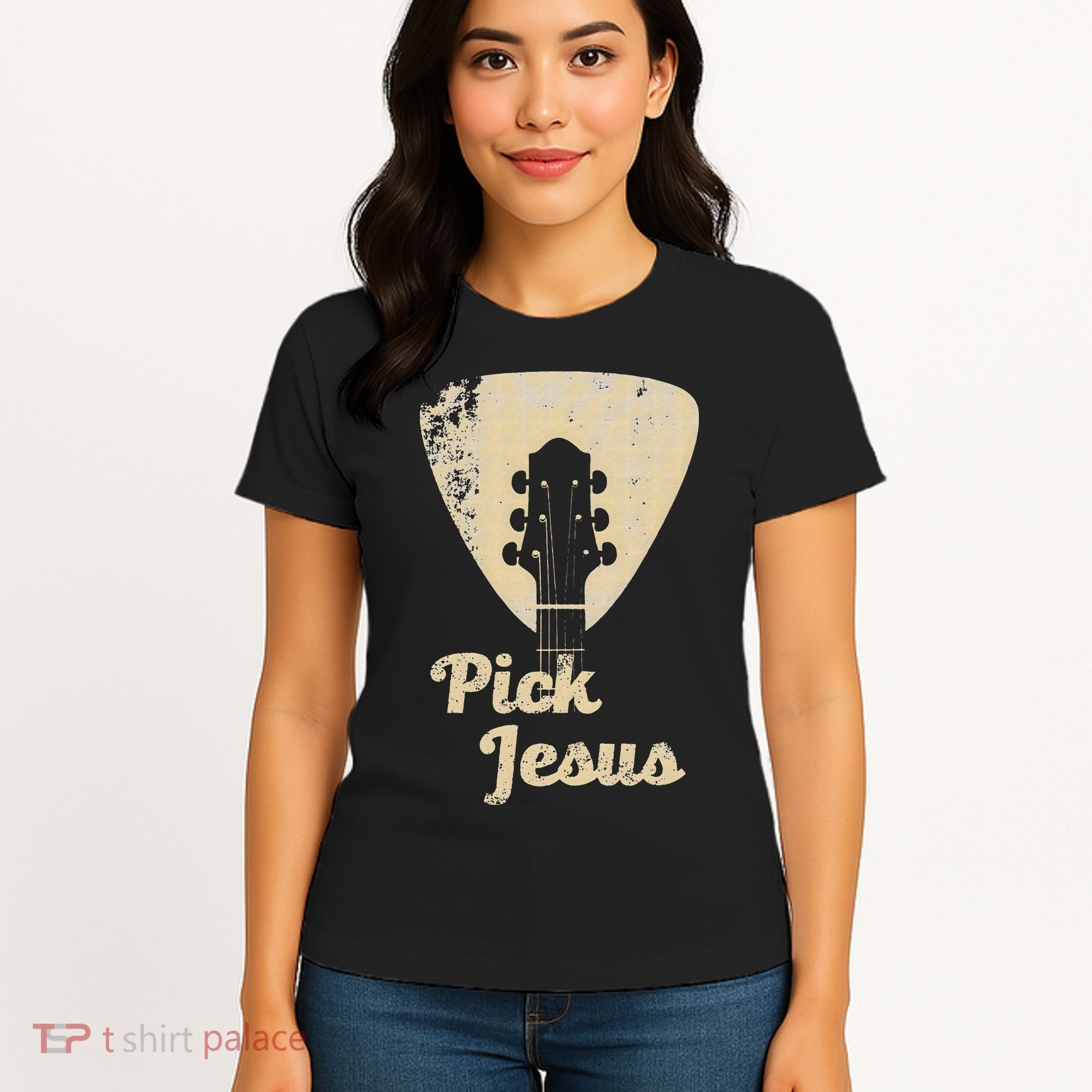 Pick Jesus Music Pastor Pastor Easter Gift Women's T-Shirt
