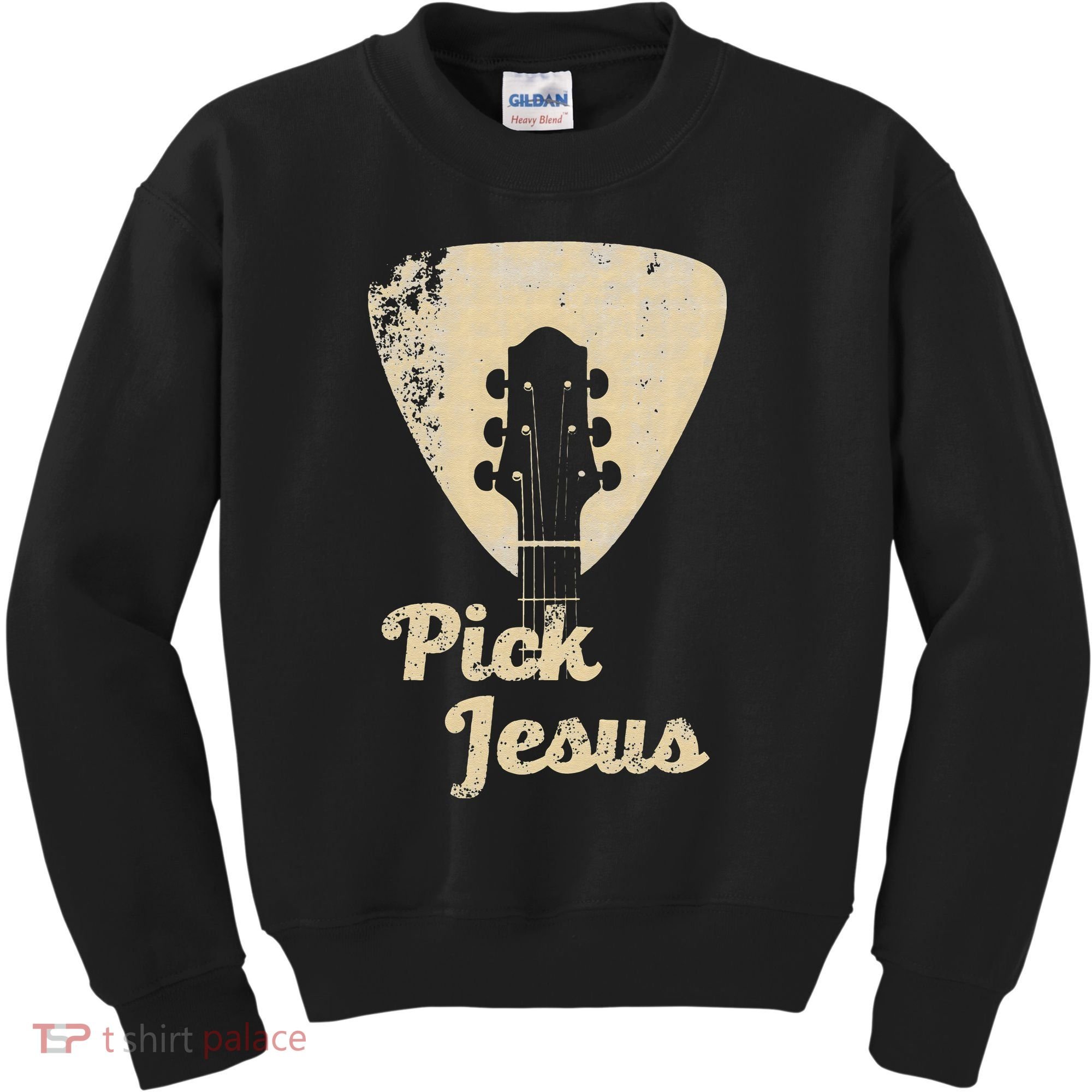 Pick Jesus Music Pastor Pastor Easter Gift Kids Sweatshirt