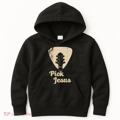 Pick Jesus Music Pastor Pastor Easter Gift Kids Hoodie