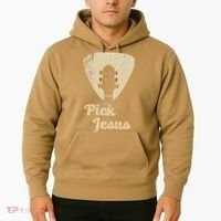 Pick Jesus Music Pastor Pastor Easter Gift Hoodie thumb 2