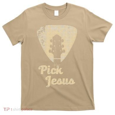Pick Jesus Music Pastor Pastor Easter Gift T-Shirt