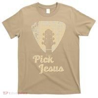 Pick Jesus Music Pastor Pastor Easter Gift T-Shirt thumb 0