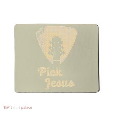 Pick Jesus Music Pastor Pastor Easter Gift Mousepad