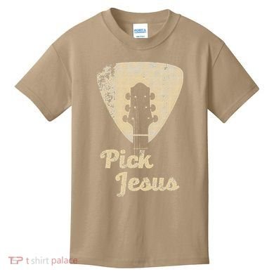 Pick Jesus Music Pastor Pastor Easter Gift Kids T-Shirt