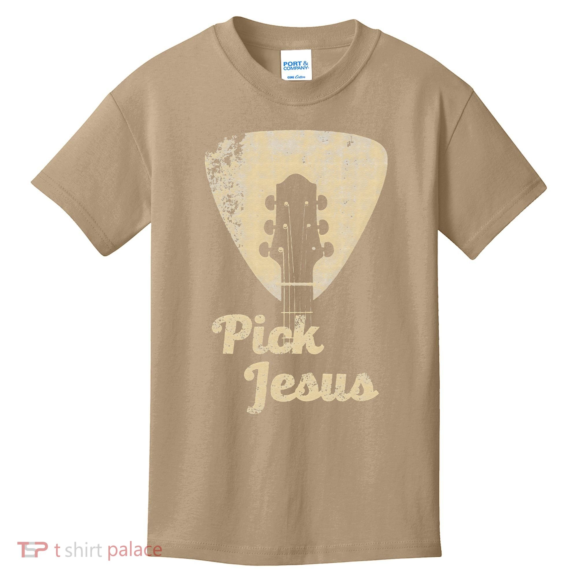Pick Jesus Music Pastor Pastor Easter Gift Kids T-Shirt
