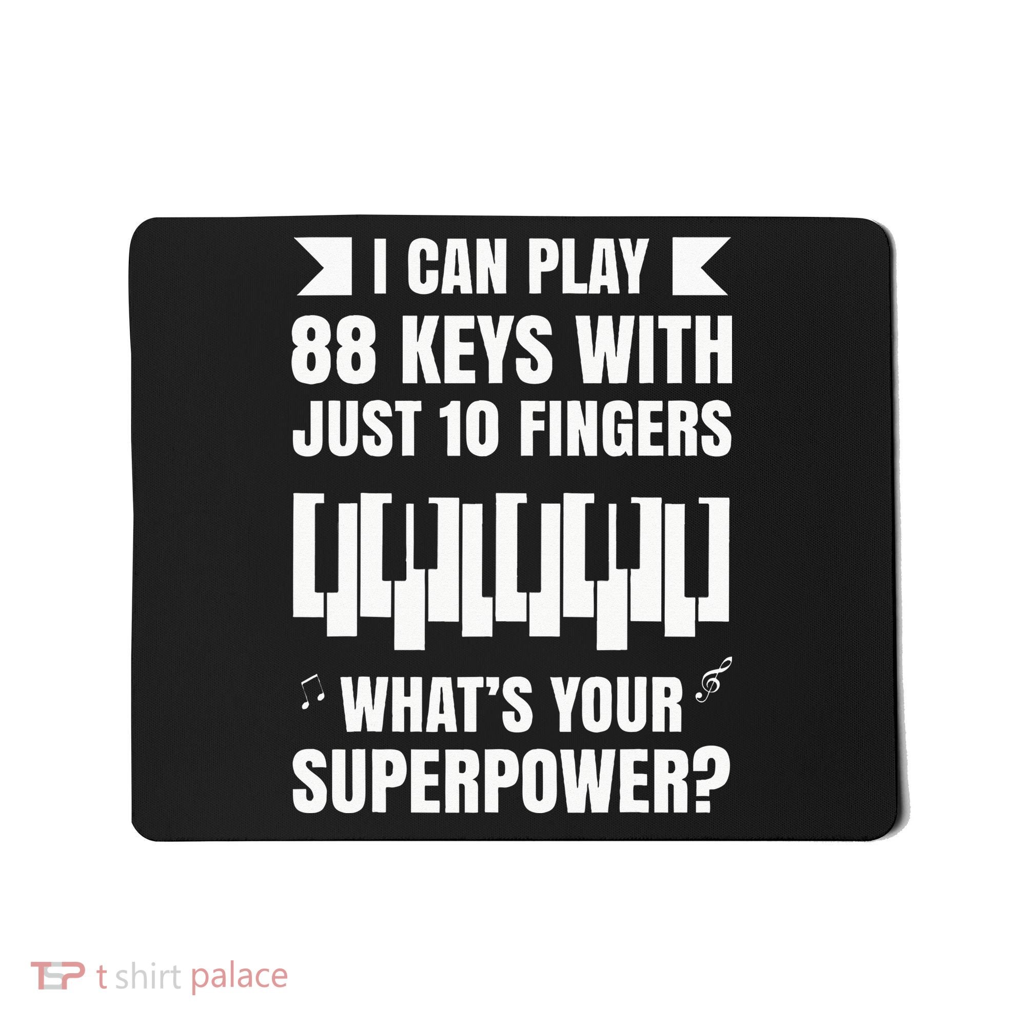 Piano Jazz Music Keyboard Composer Piano Player Mousepad