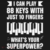 Piano Jazz Music Keyboard Composer Piano Player Kids T-Shirt thumb 4