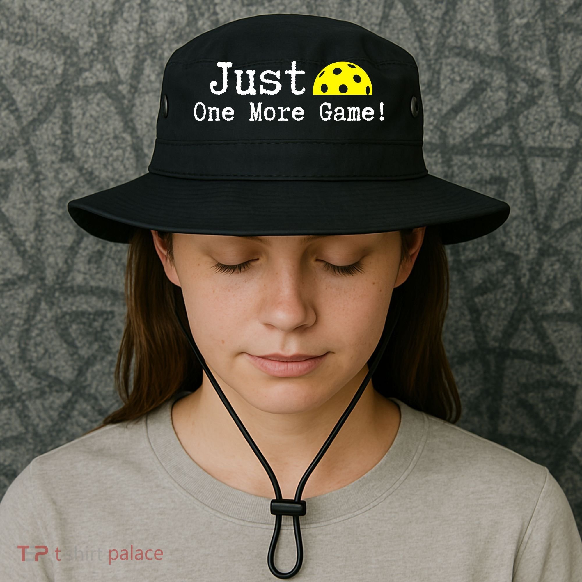 Pickleball Just One More Game Pickleball Lover Gift Bucket Hat