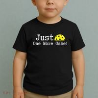 Pickleball Just One More Game Pickleball Lover Gift Toddler T-Shirt thumb 2