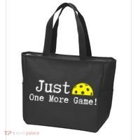 Pickleball Just One More Game Pickleball Lover Gift Tote Bag thumb 3