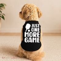 Pickleball Just One More Game Doggie Tank thumb 2