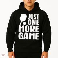 Pickleball Just One More Game Hoodie thumb 2