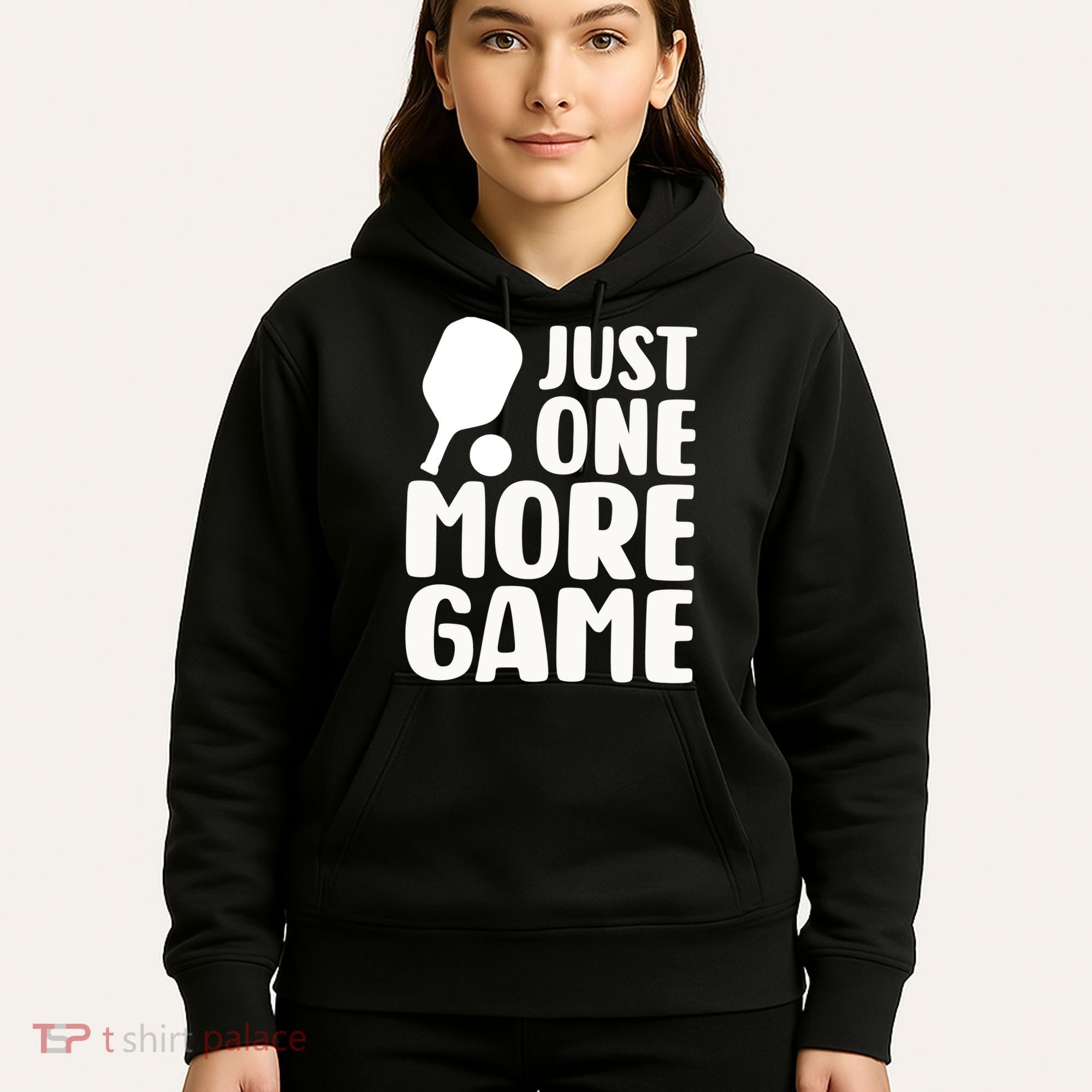 Pickleball Just One More Game Hoodie
