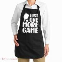 Pickleball Just One More Game Apron thumb 2