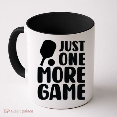 Pickleball Just One More Game Coffee Mug
