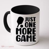 Pickleball Just One More Game Coffee Mug thumb 0