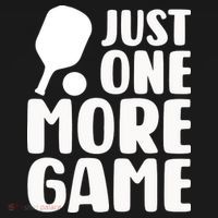Pickleball Just One More Game Pajama Set thumb 2