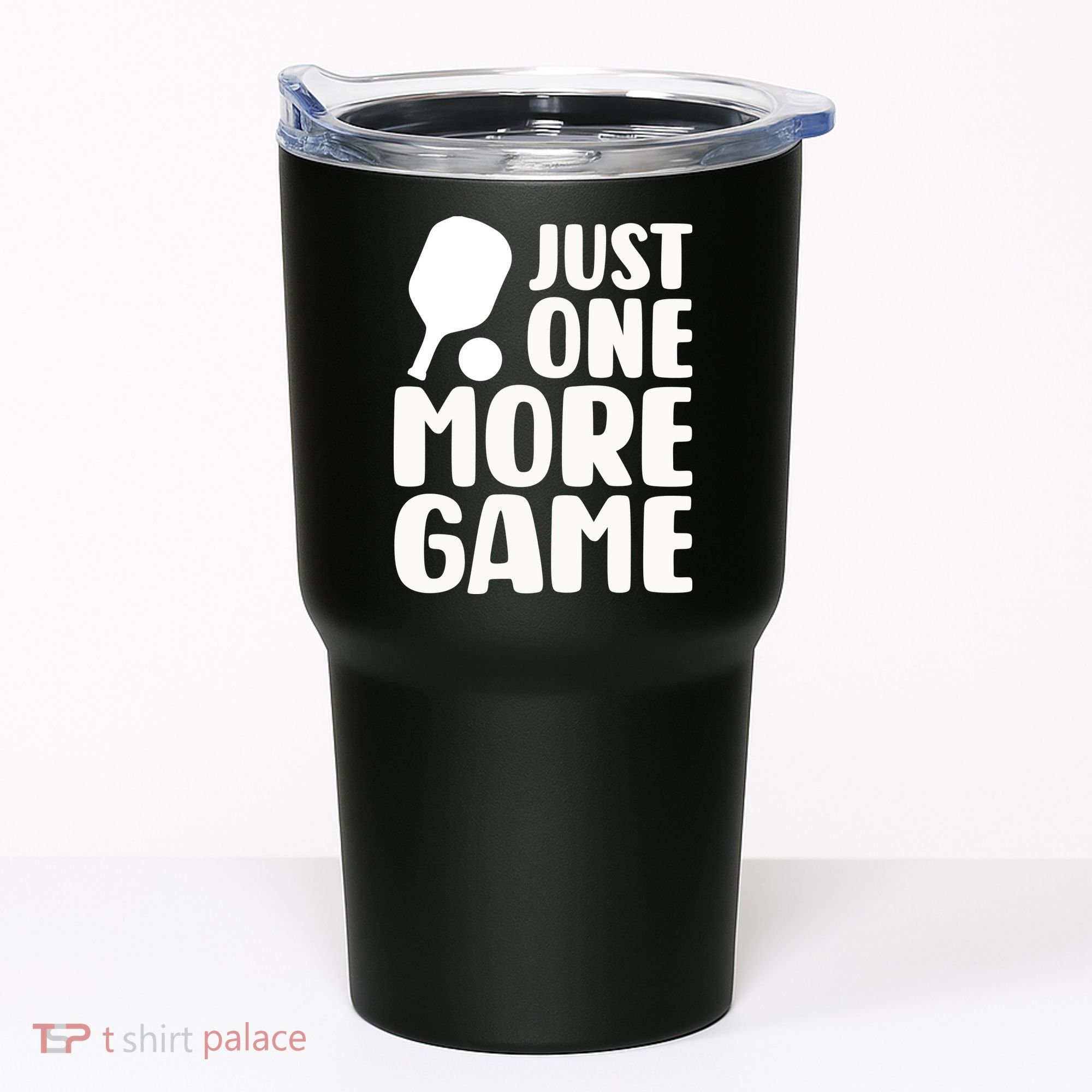 Pickleball Just One More Game Tumbler