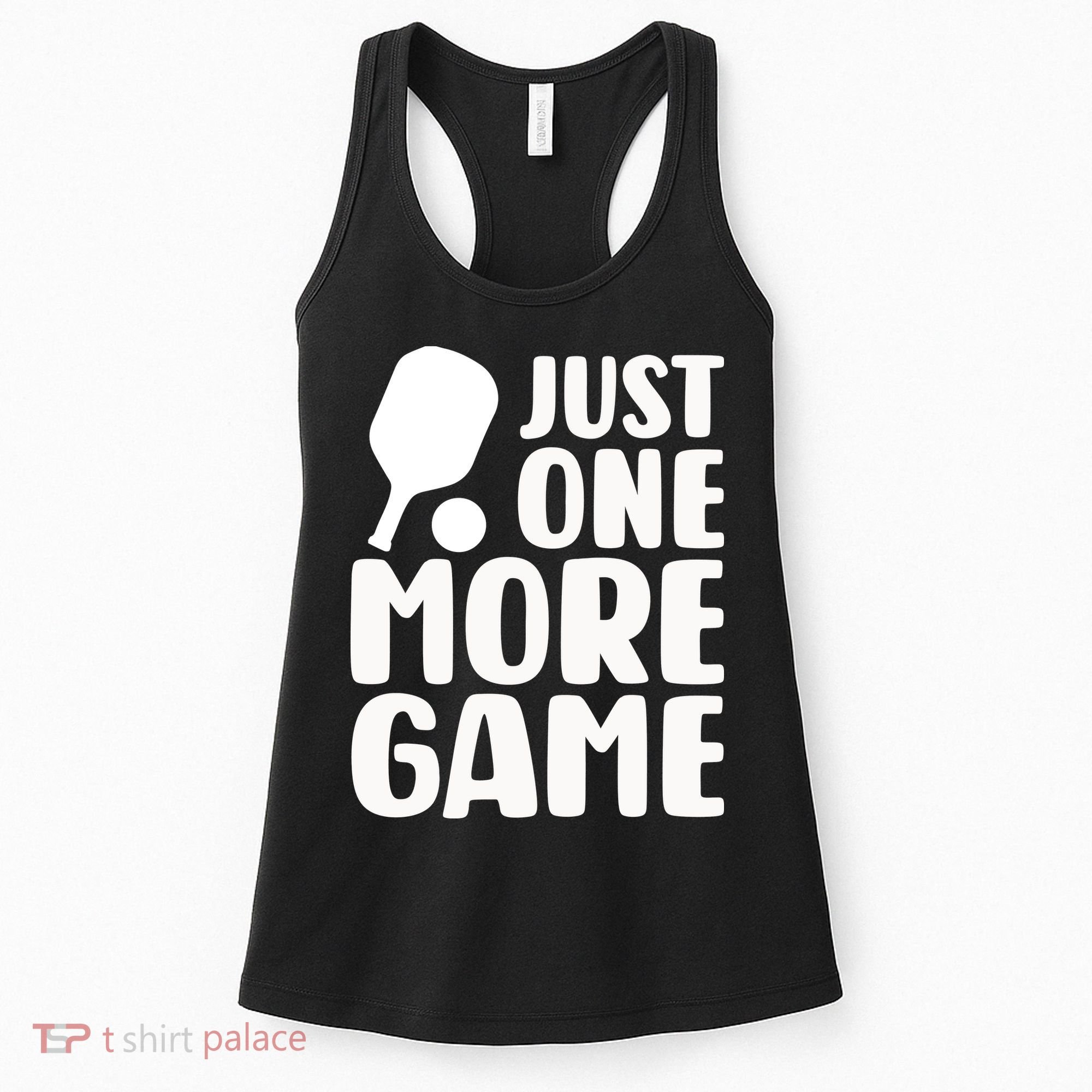 Pickleball Just One More Game Women's Tank Top