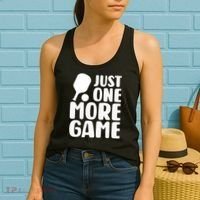 Pickleball Just One More Game Women's Tank Top thumb 2