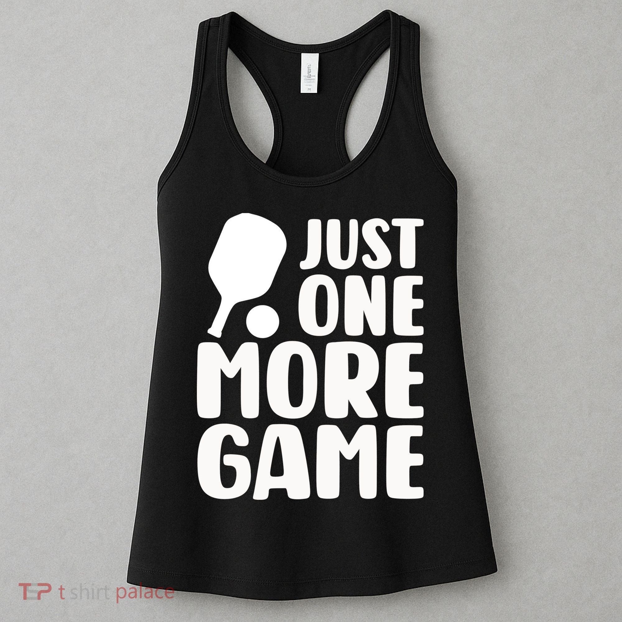 Pickleball Just One More Game Women's Tank Top