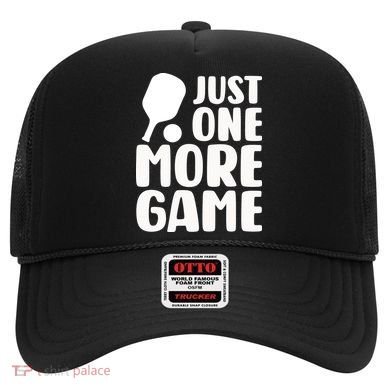 Pickleball Just One More Game Hat
