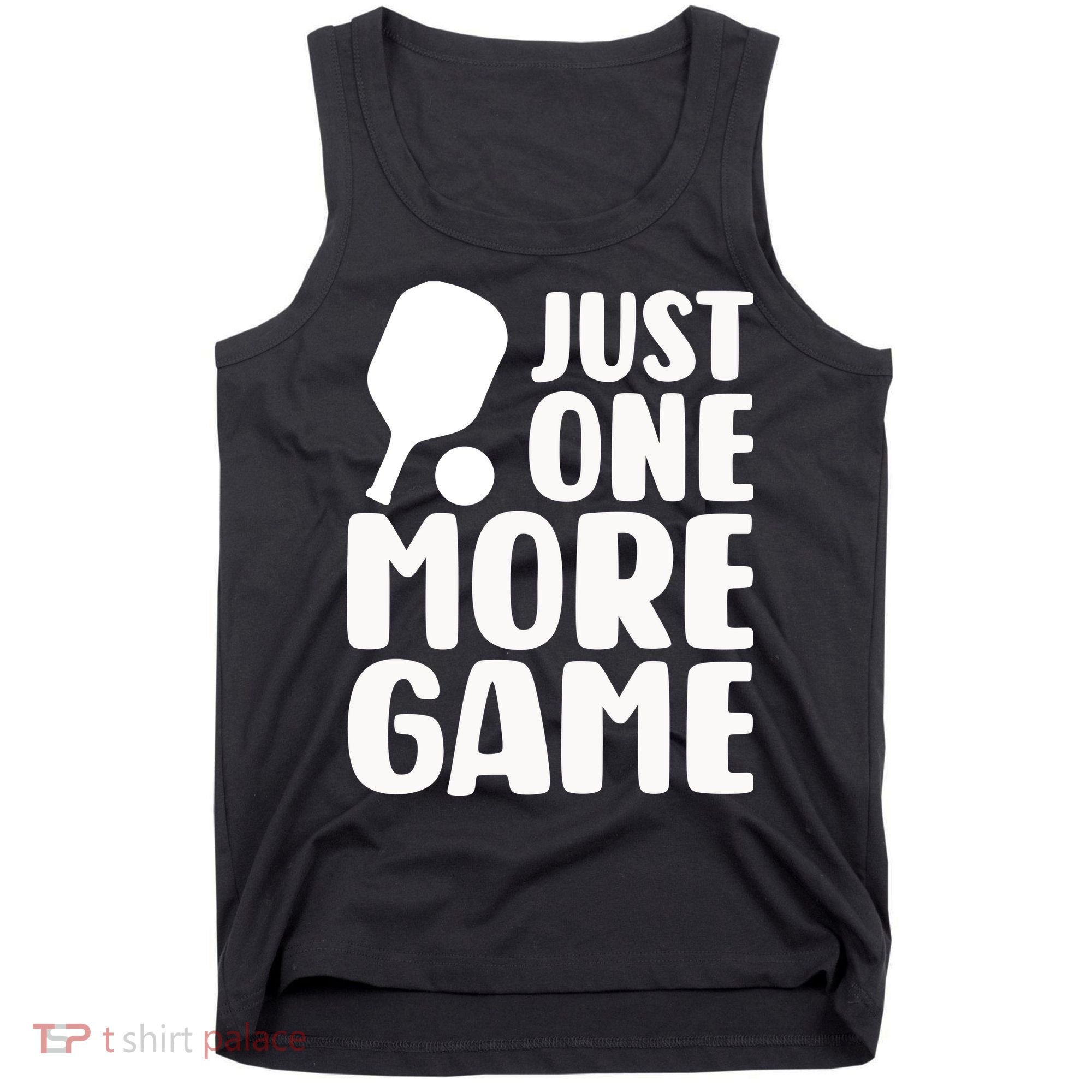Pickleball Just One More Game Tank Top