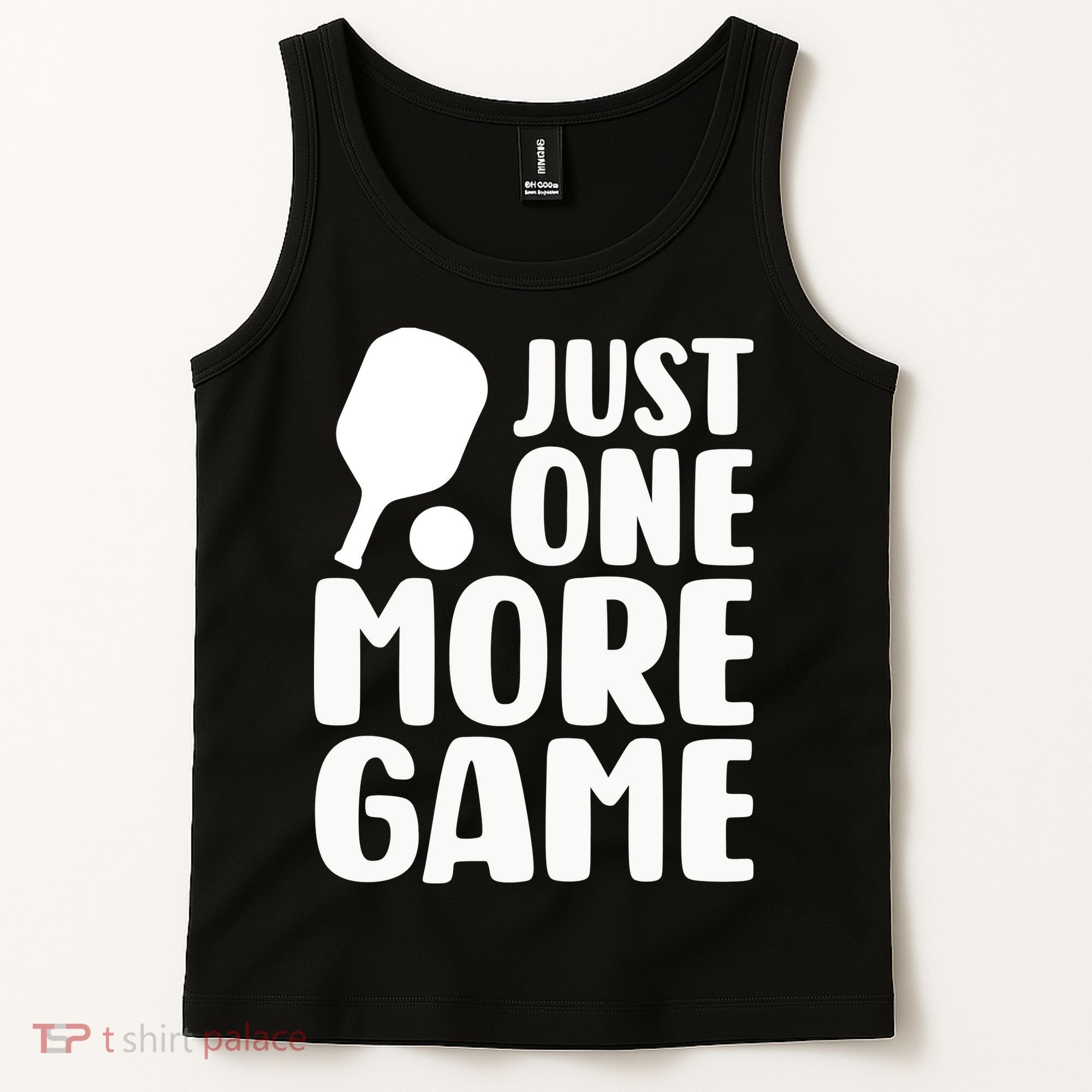 Pickleball Just One More Game Tank Top
