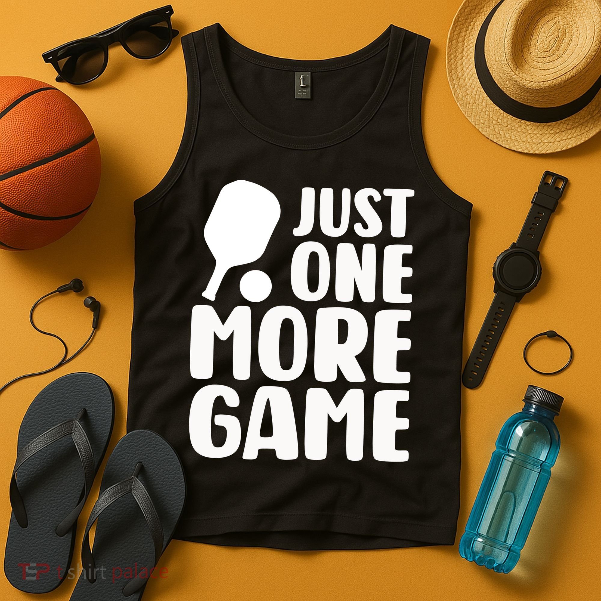 Pickleball Just One More Game Tank Top