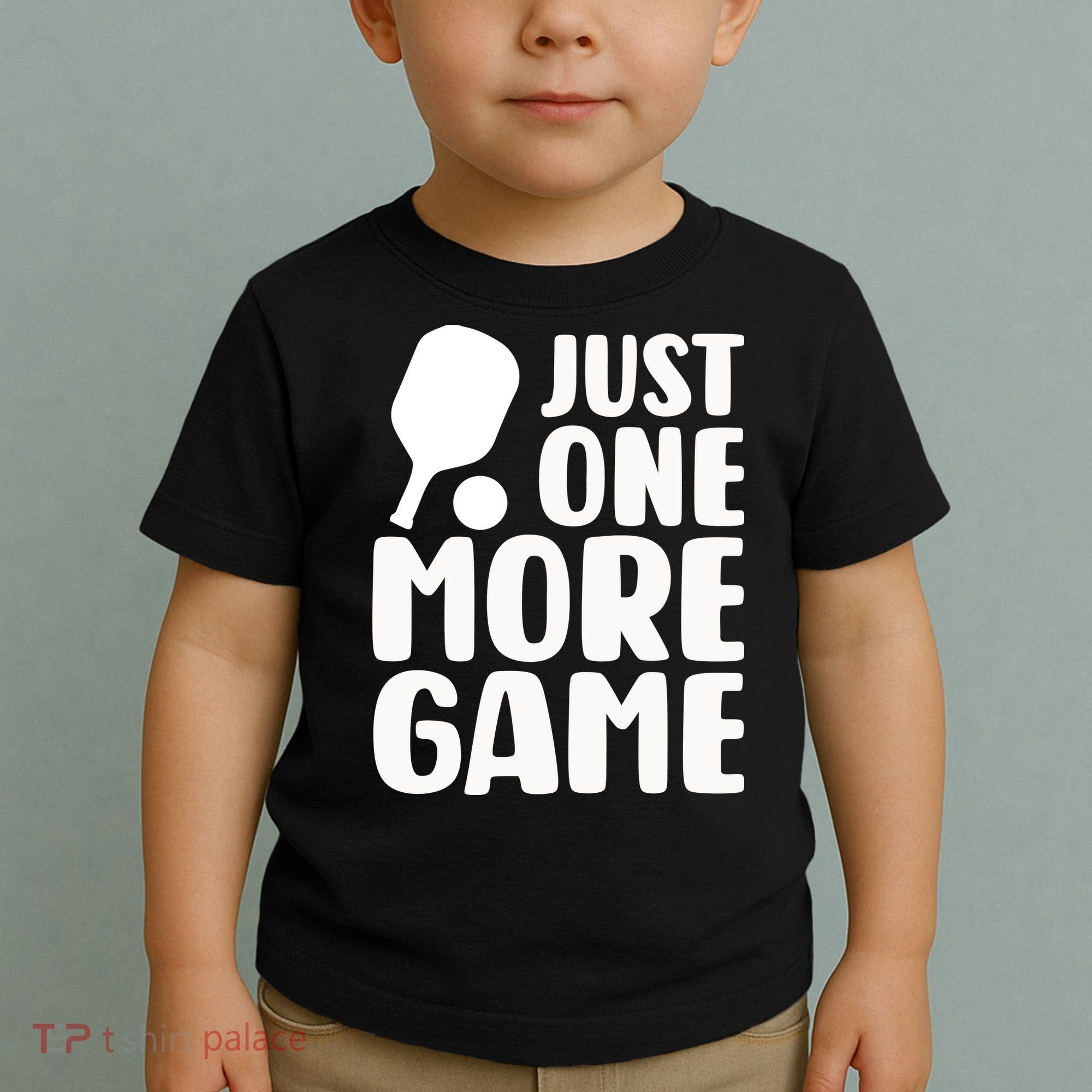 Pickleball Just One More Game Toddler T-Shirt