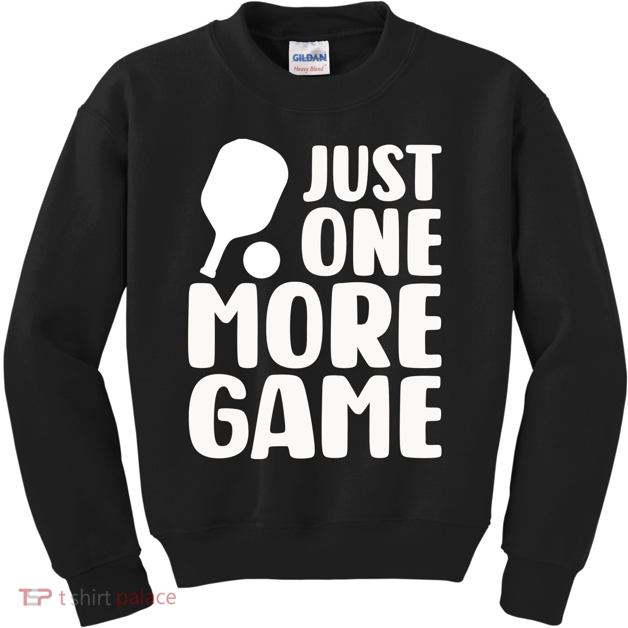 Pickleball Just One More Game Kids Sweatshirt